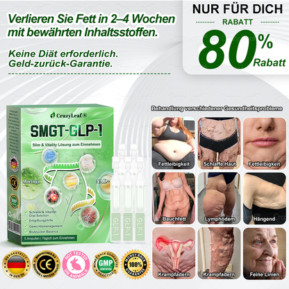 🔥👨‍⚕️Klinisch bestätigt | Offizieller Shop CrazyLeaf® GLP-1 Trinklösung – wirkt gezielt gegen hartnäckiges Gewicht, Bluthochdruck, Blutzucker, Fettleber, Gelenkschmerzen, Müdigkeit & schlaffe Haut – für mehr Gesundheit & Energie.